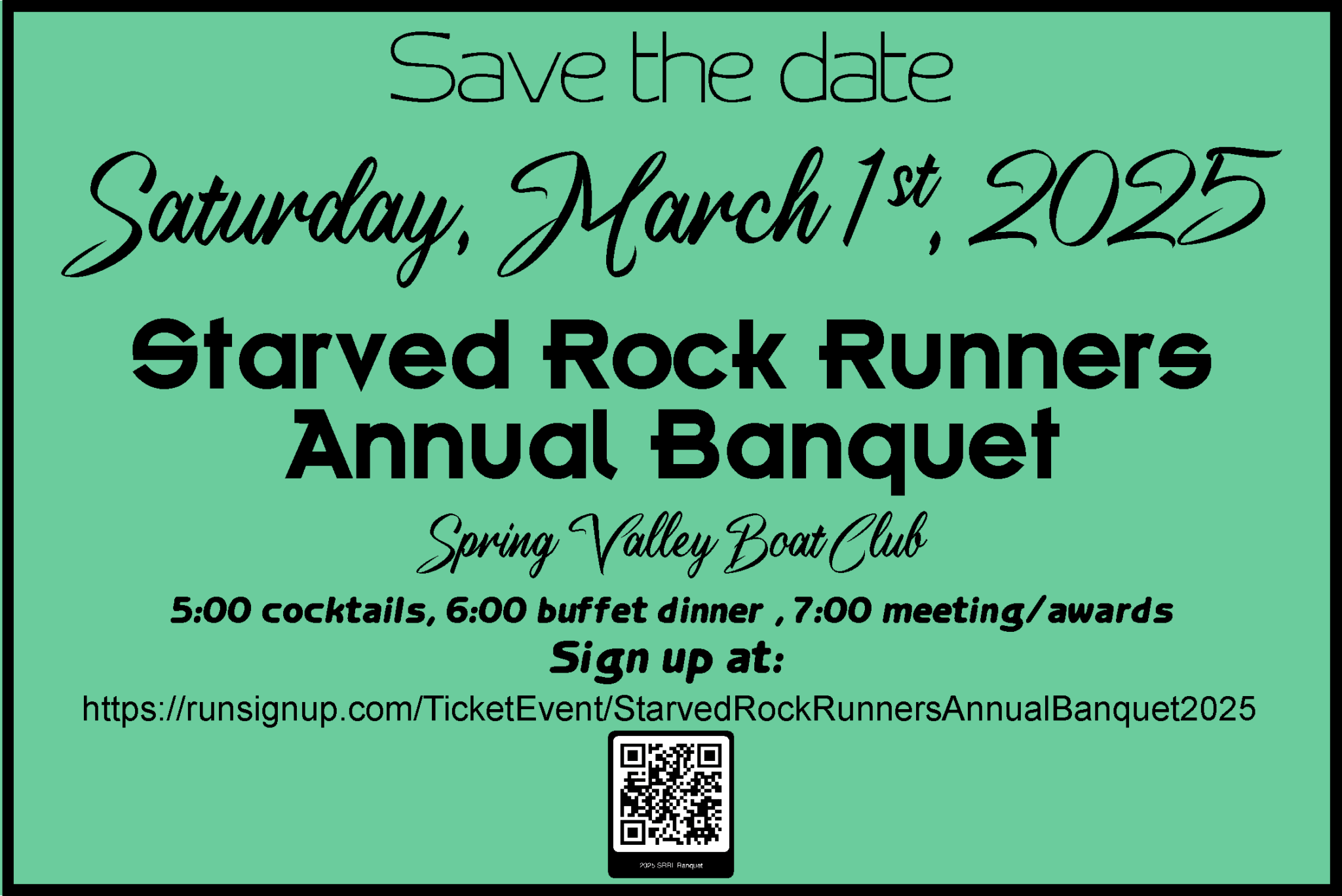 2025 Annual Banquet Starved Rock Runners